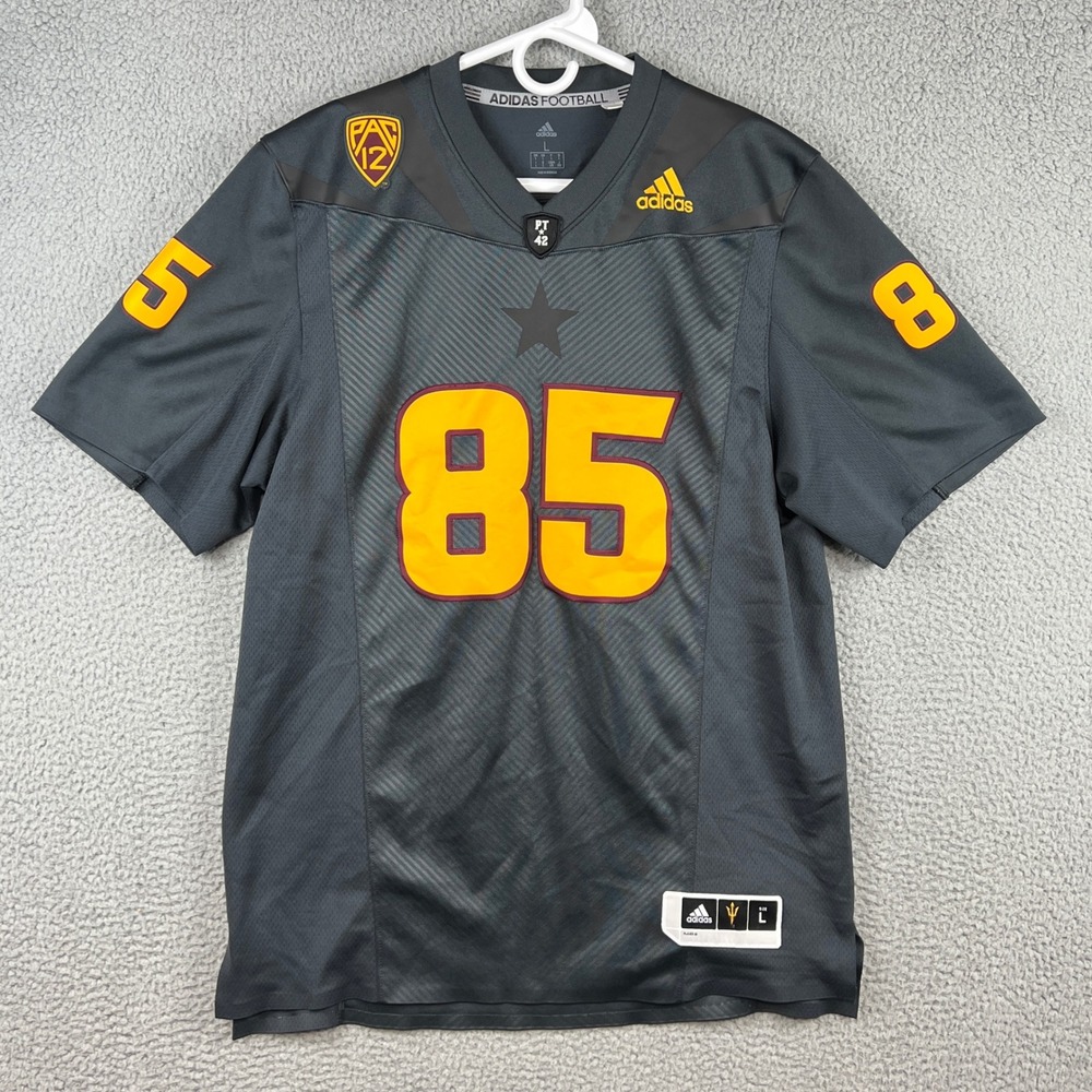 Adidas Arizona State ASU Sun Devils Football Alternative Jersey 85 Mens L FT1567
